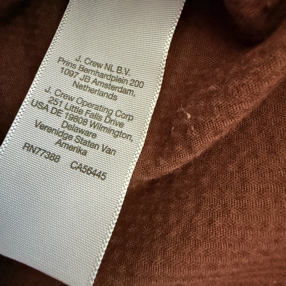 Madewell Corduroy Relaxed Shirt Jacket - Dark Carob - Large - Picture 10 of 16